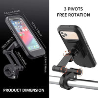 Thumbnail for Universal 360 Rotation Bike Waterproof Cell Phone Holder.