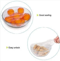 Thumbnail for Plastic Bags - Reusable Elastic Food Storage Plastic Covers