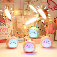 Thumbnail for LED Cute Kids Desk Cartoon Lamp Rechargeable