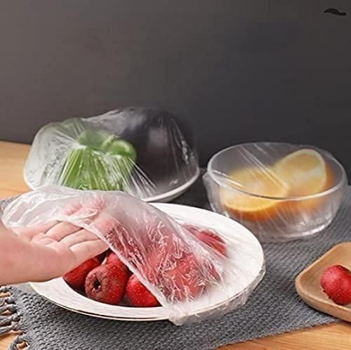 Plastic Bags - Reusable Elastic Food Storage Plastic Covers