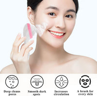 Thumbnail for Silicone Facial Cleansing Brush Skin Skin Easy to Clean Scrubber