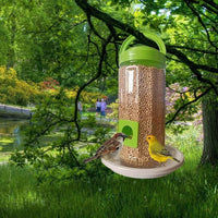 Thumbnail for Bird Food and Water Feeder Hanging for Balcony