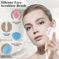 Thumbnail for Silicone Facial Cleansing Brush Skin Skin Easy to Clean Scrubber