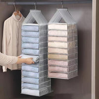 Thumbnail for Hanging Closet Foldable Organizer 6 Slots