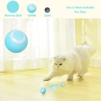 Thumbnail for Rotating Cat Toy Ball, Interactive Cat Toys Rechargeable Rotating Ball with LED