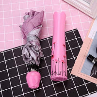 Thumbnail for Rose Bottle Shape Folding Umbrella�