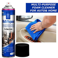 Thumbnail for Multi-Purpose Car Interior Foaming Foam Cleaner for Home and Auto Seats, Dashboard Leather Vinyl Rubber,Doors, PU/Leather 500 ML