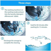 Thumbnail for Washing Machine Cleaner-Washing Machine Cleaner Effervescent Tablet Washer Cleaners(Pack of 10)