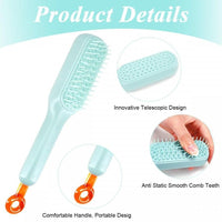 Thumbnail for Self-cleaning Anti-static Massage Comb for Adults and Kids