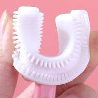 Thumbnail for Toothbrush- U Shape Portable Silicone Teeth Brush Clean(Pack Of 2)(Assorted Color)