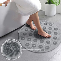 Thumbnail for Shower Foot Cleaner Scrubber Foot Brush Massager Pad Non Slip Suction Cup Exfoliating Dead Skin Foot Mat for Shower (Pack of 2)