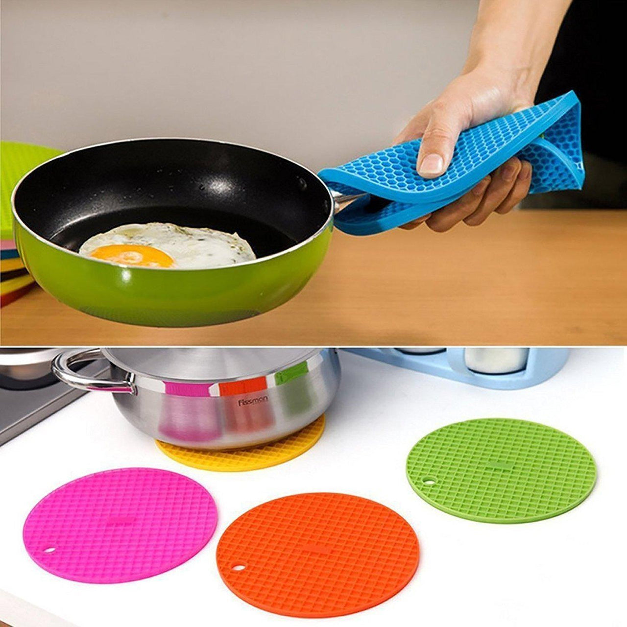 Silicone Heat Resistant Table Mat (Pack of 1)
