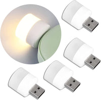 Thumbnail for USB Night Lights LED Plug in White Buy 1 Get 2 Free