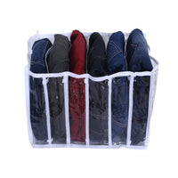 Thumbnail for 6 Grids Folding Clothes Organizer