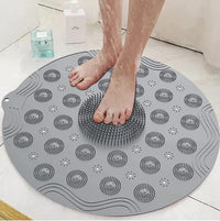 Thumbnail for Shower Foot Cleaner Scrubber Foot Brush Massager Pad Non Slip Suction Cup Exfoliating Dead Skin Foot Mat for Shower (Pack of 2)