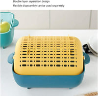 Thumbnail for Multi-Functional Plastic Washing Vegetables and Fruit Draining Basket Strainer
