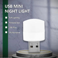 Thumbnail for USB Night Lights LED Plug in White Buy 1 Get 2 Free